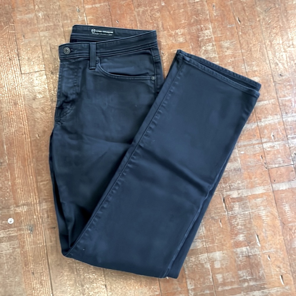 Adriano Goldschmied AG protégé straight leg black jeans men’s 33x34